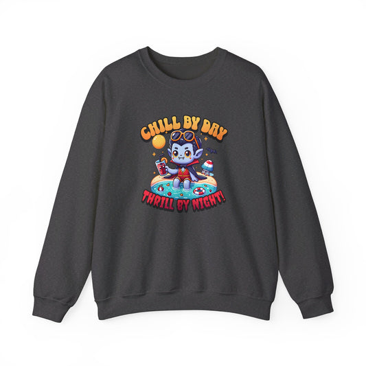 Chill By Day Thrill By Night Sweatshirt