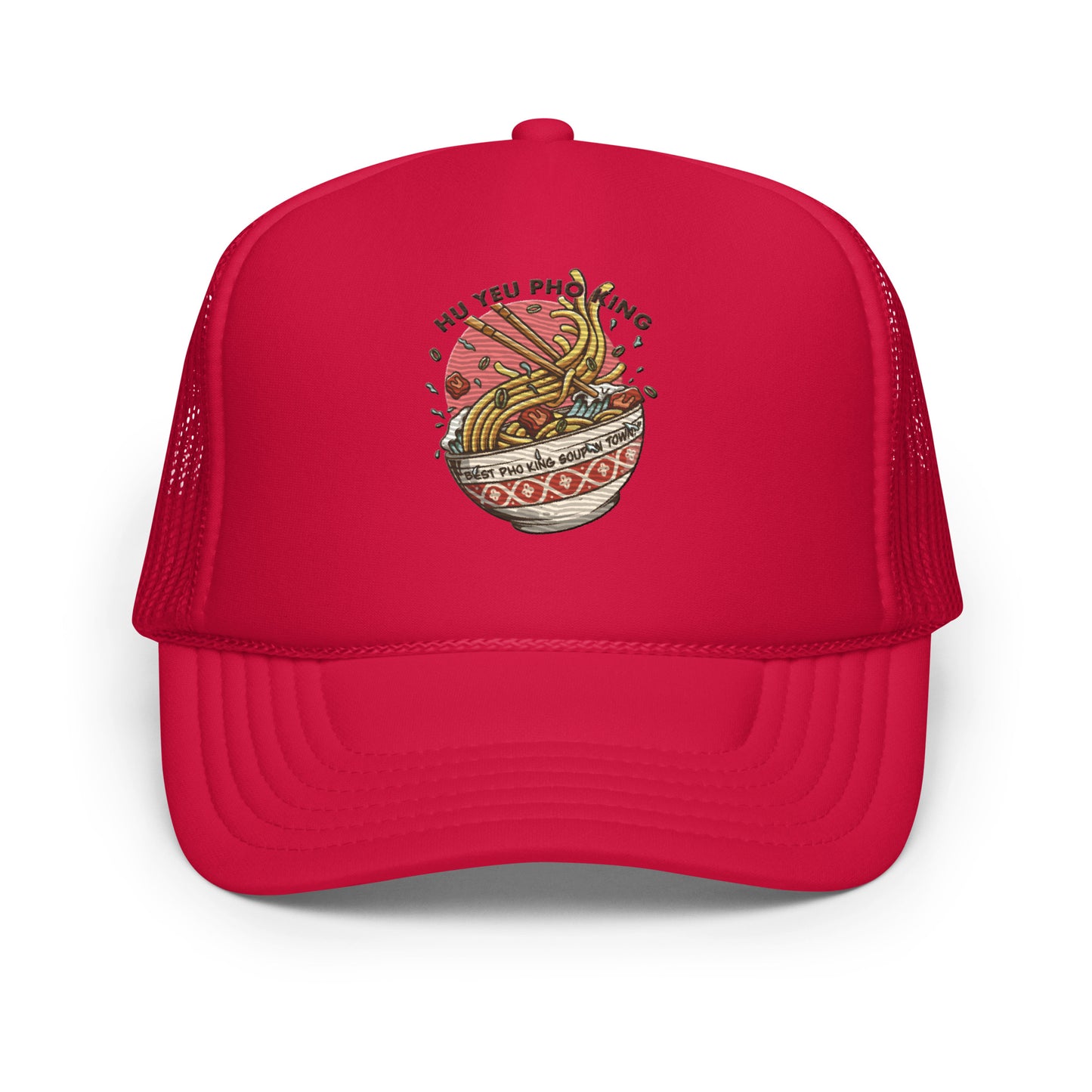 Hu Yue Pho King Foam trucker hat