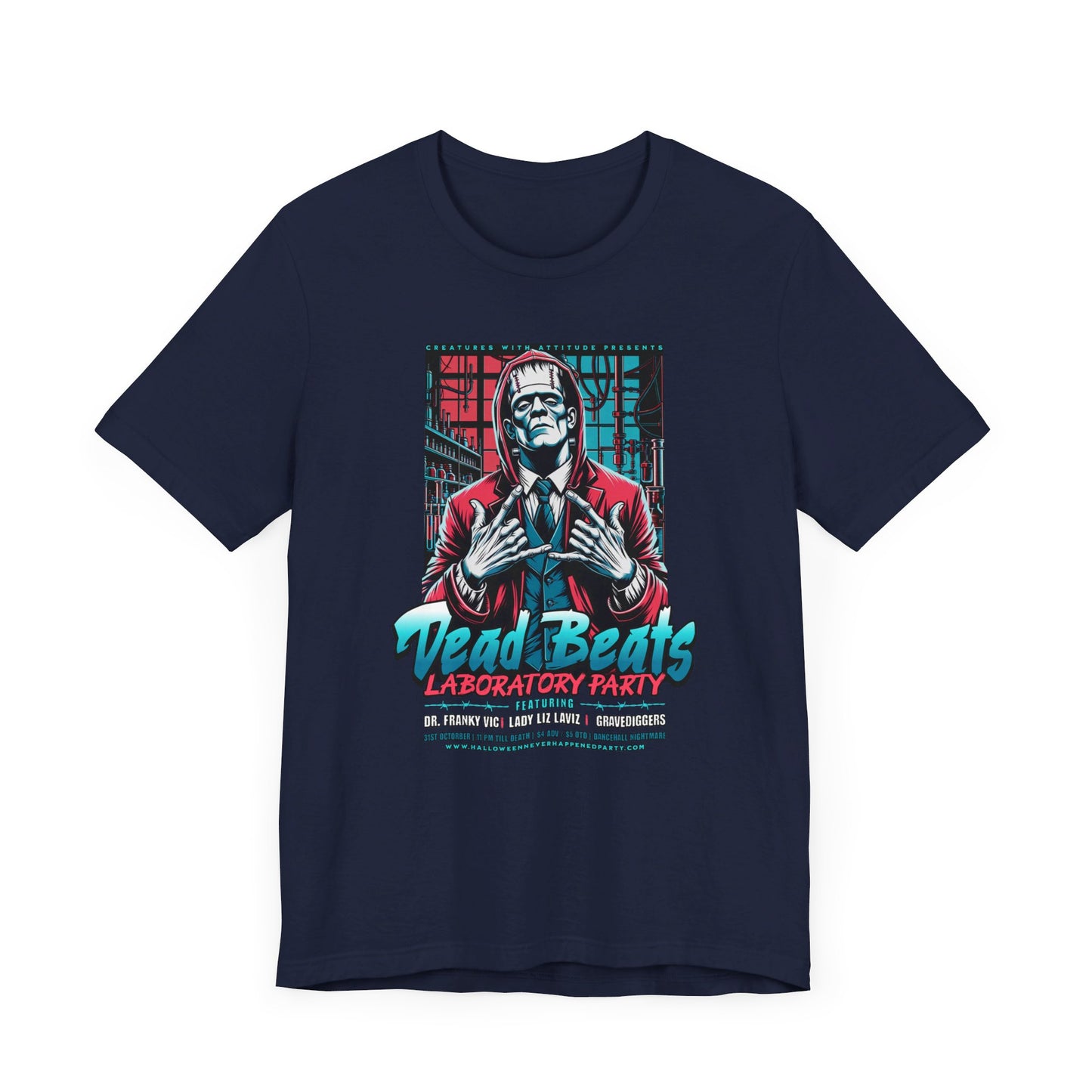 Dead Beats Frankenstein Tee