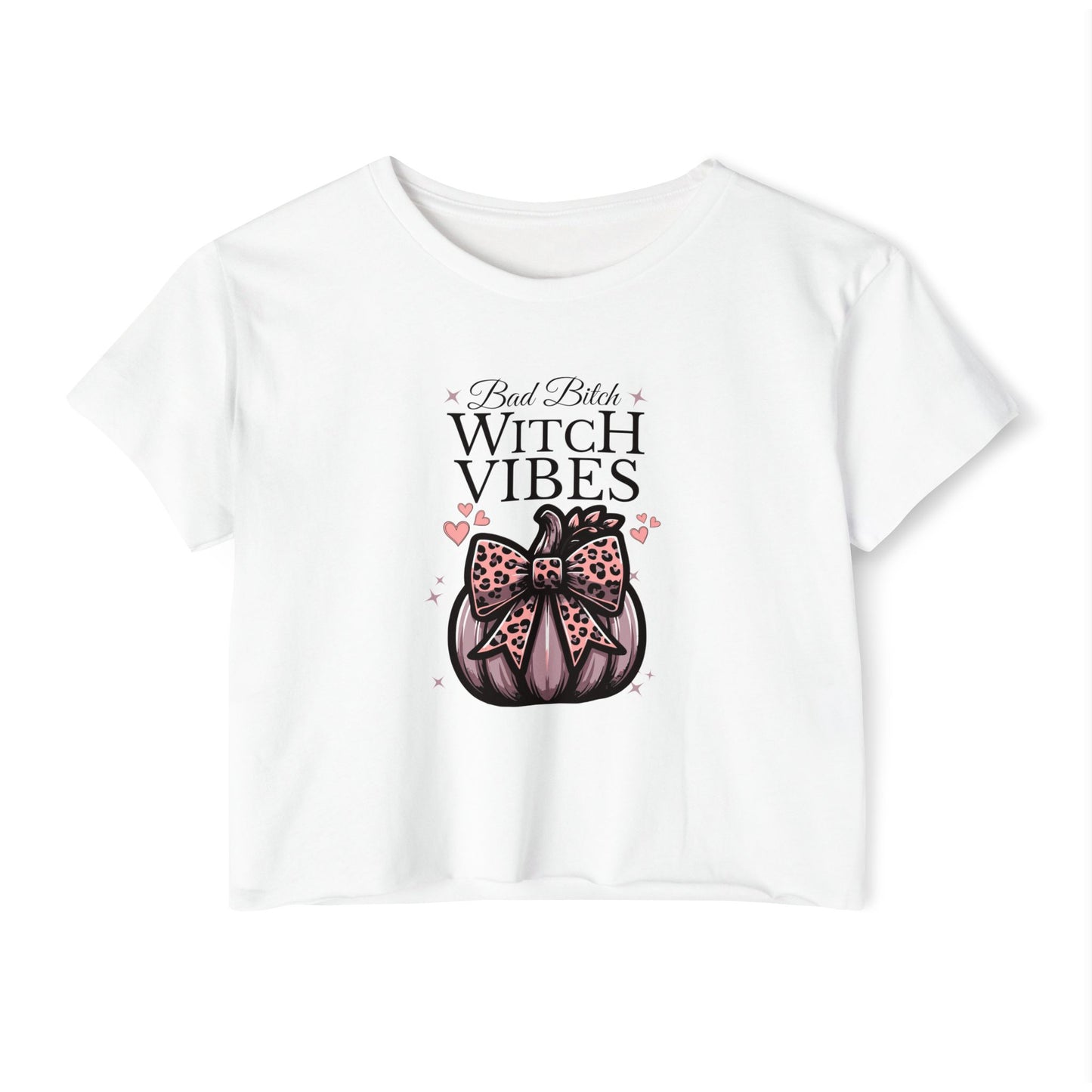 Bad Bitch Witch Vibes Crop Top