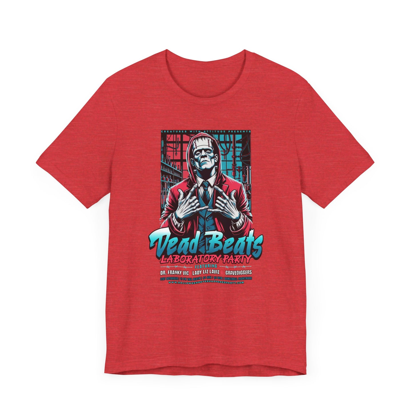 Dead Beats Frankenstein Tee